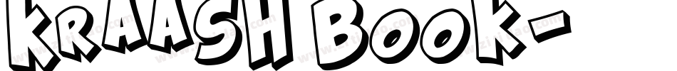 Kraash Book字体转换